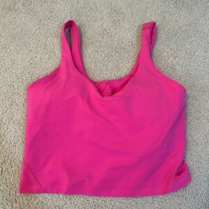 Lulu align tank size 8 worn once